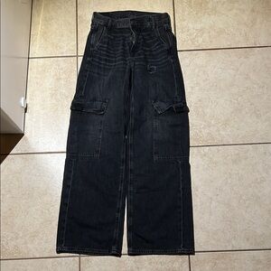 American Eagle Outfitters Women’s Black Relaxed Jeans